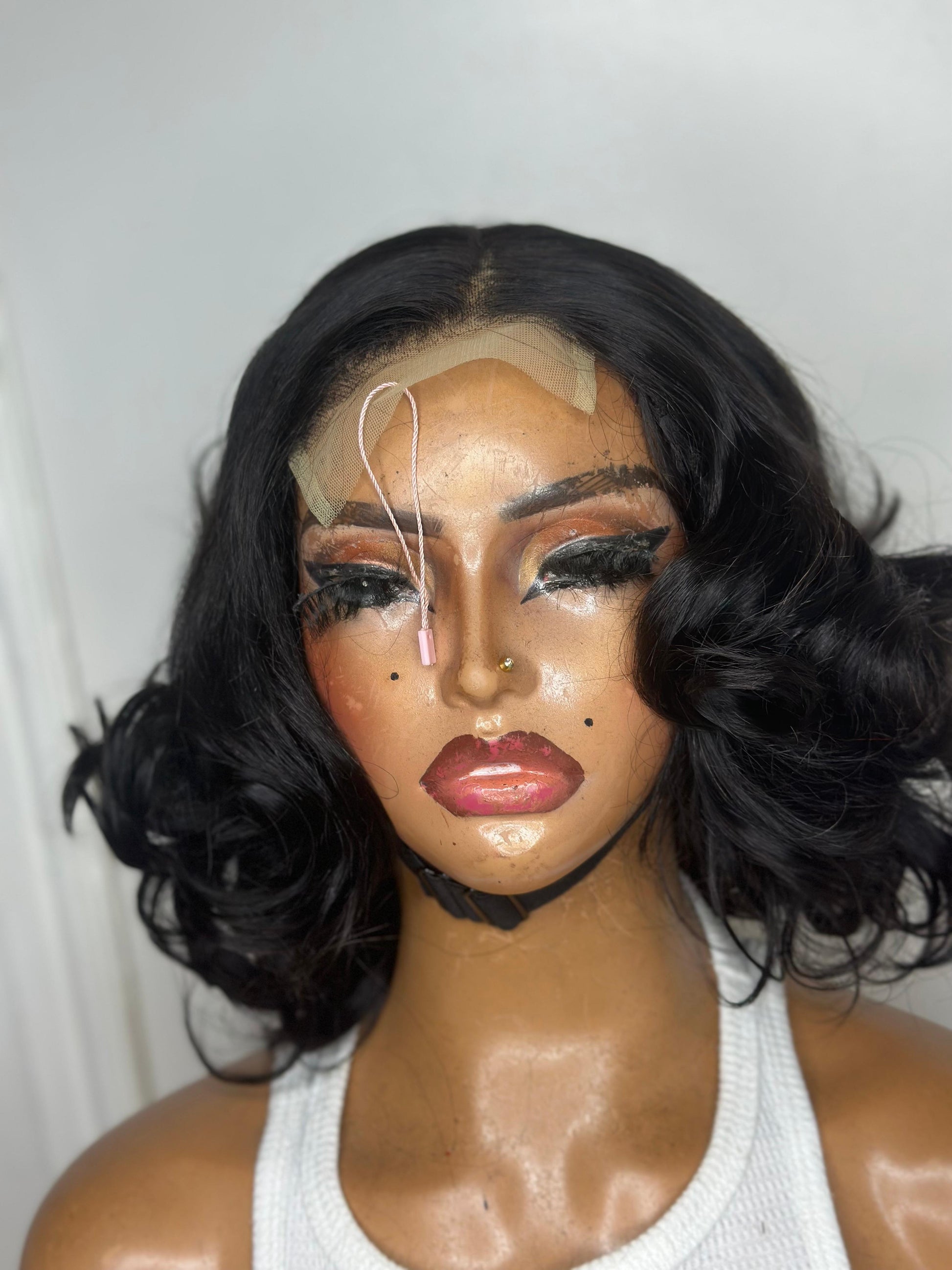 Diva Bounce 8” – Natural Bouncy Curls Wig | 100% human hair
