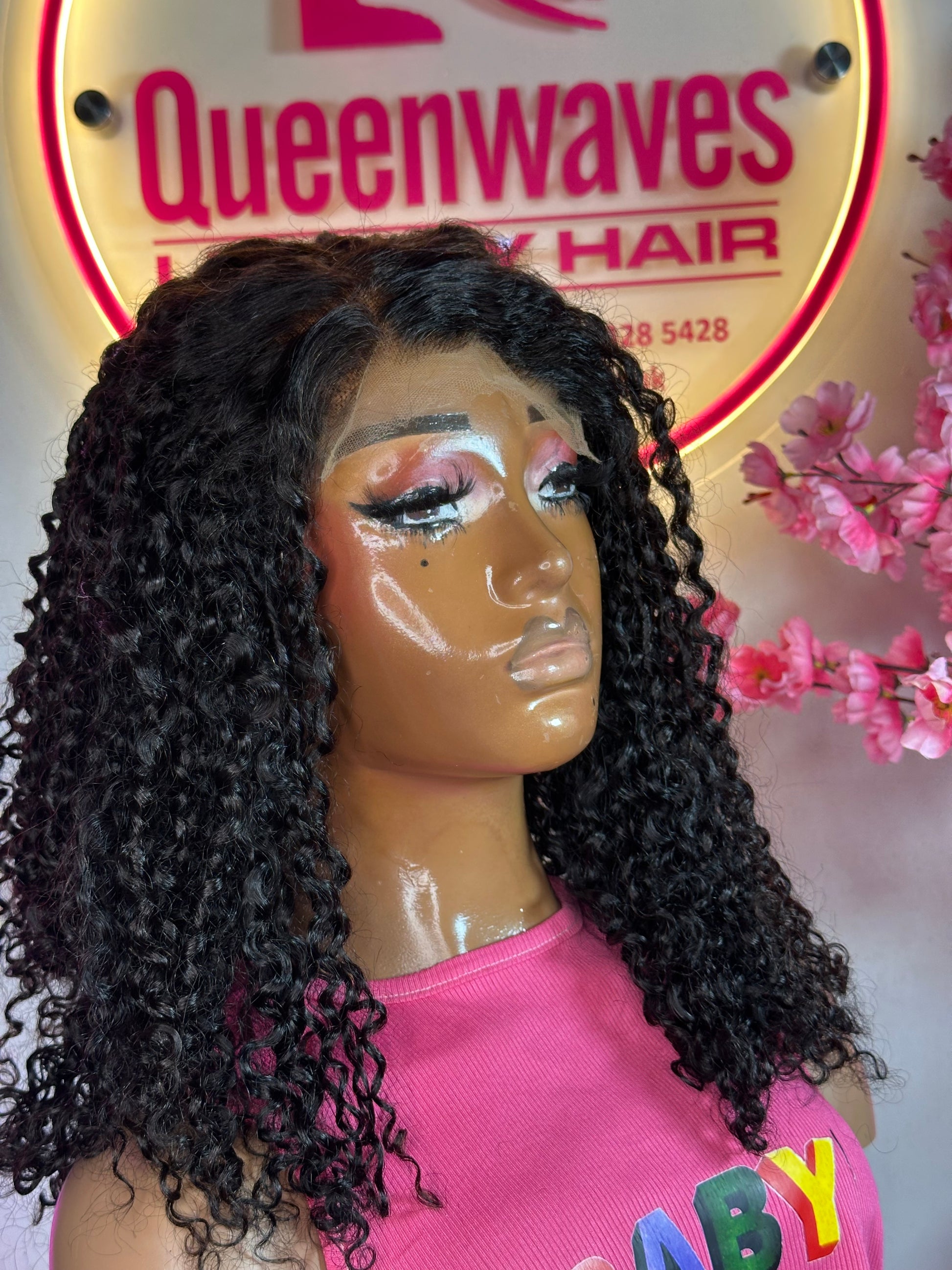 Coco Curl 16” – 5x5 HD Closure Wig | 100% human hair