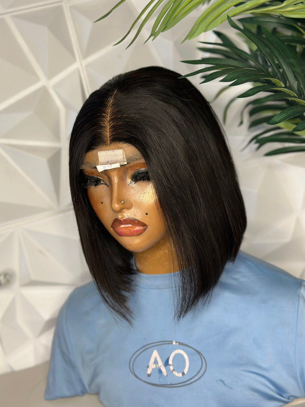 The Sleek Bella – 8” Vietnamese Bone Straight Bob | 200g | 2x4 Closure