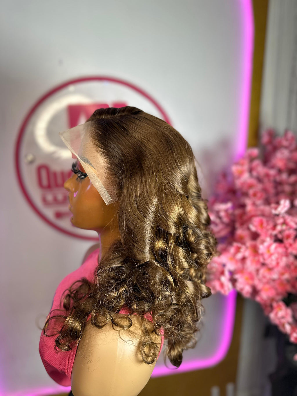 The Honey Luxe – 18” Bouncy Curls Wig (280g)