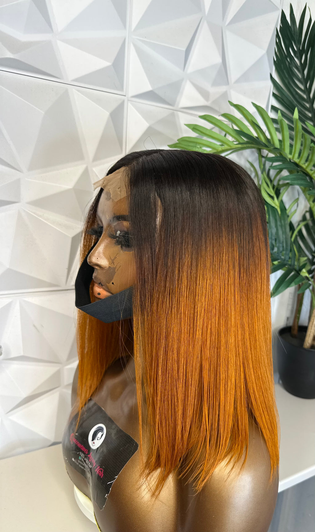 Sunflare – 12” Bone Straight Wig (SDD 2x6 Closure)