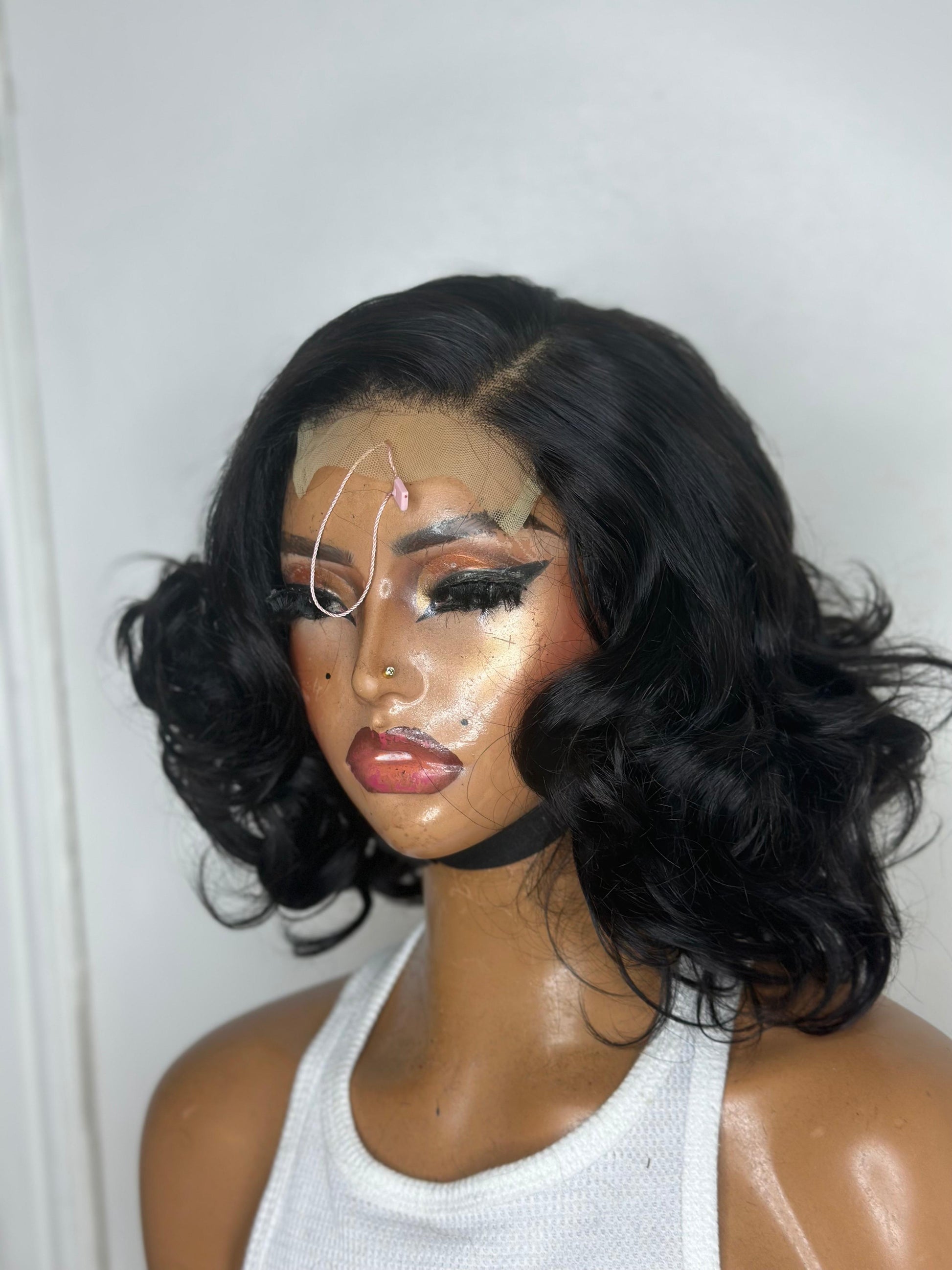 Diva Bounce 8” – Natural Bouncy Curls Wig | 100% human hair