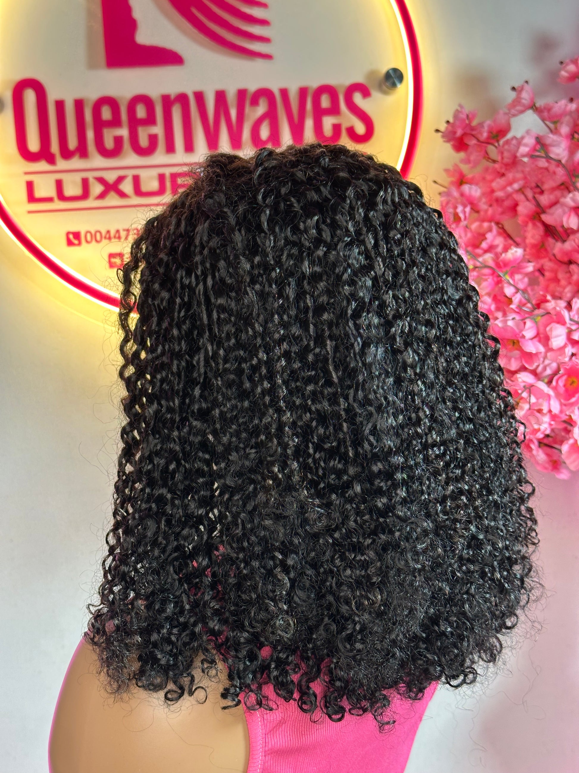 Coco Curl 16” – 5x5 HD Closure Wig | 100% human hair
