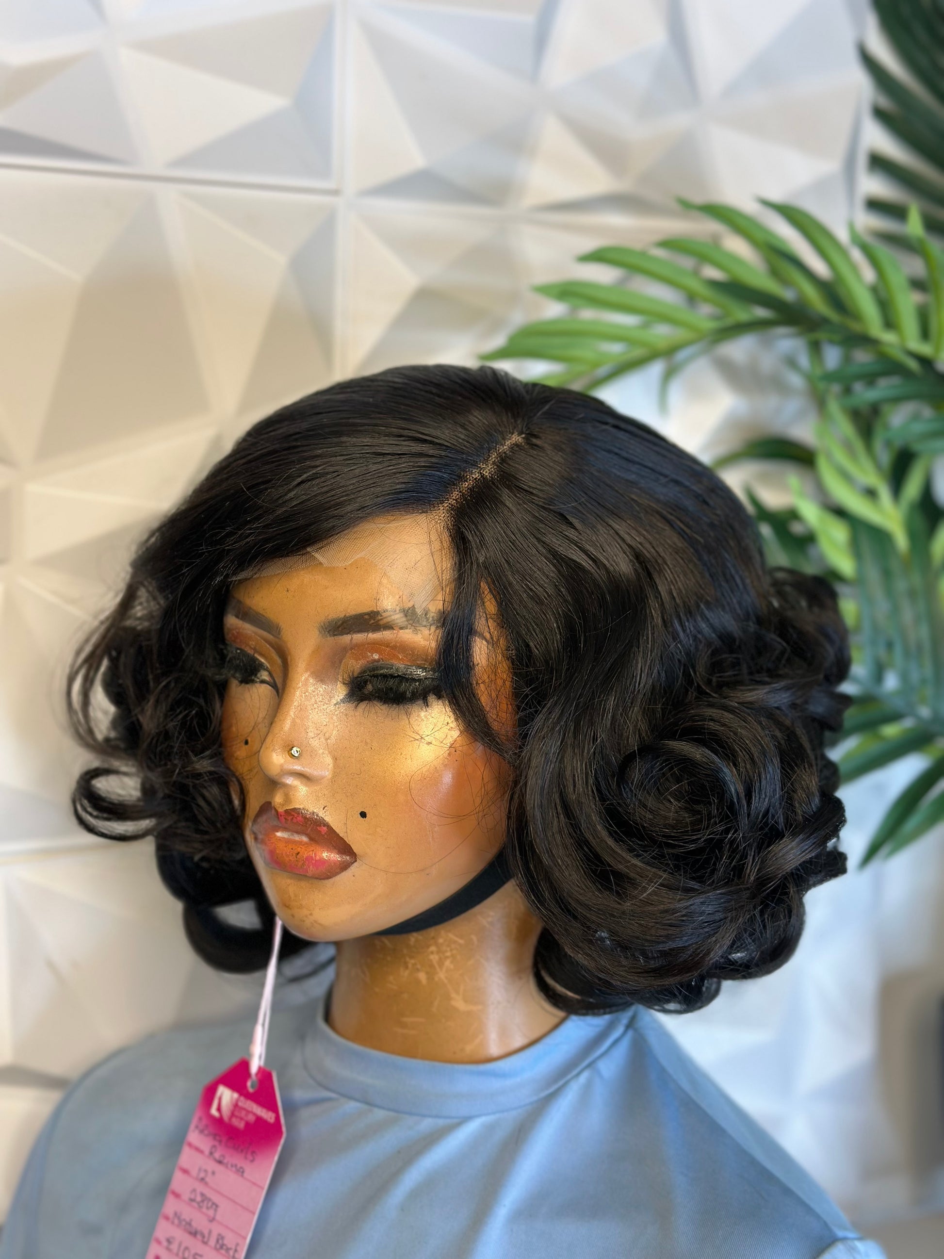 SDD Reina Curls – Luxury Bob Wig (12”)