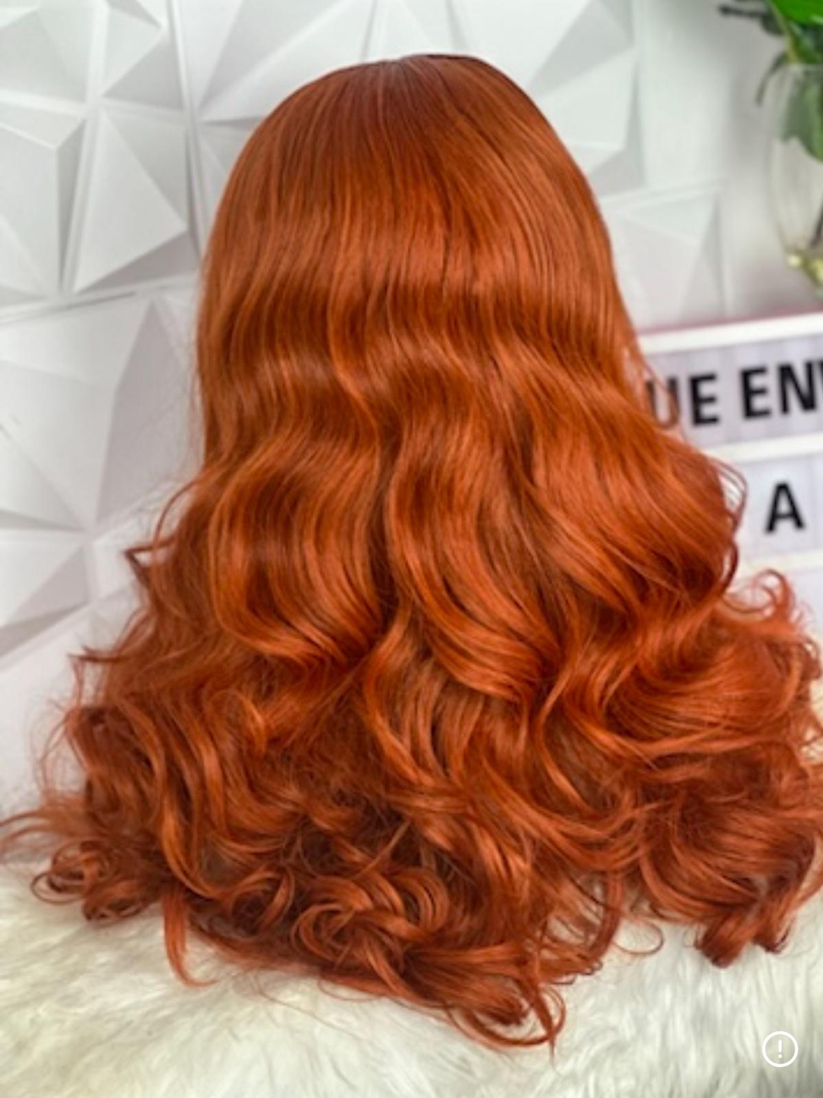 Cinnamon Bounce– Bouncy Copper Curls 22”